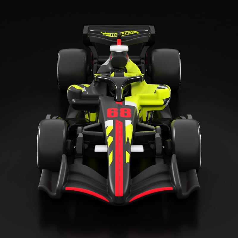 HotWheels Formula 1 Concept Car Diecast Model 1:64 Scale Code: JNR58-9893