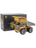 Huina Toys 1533 Remote Control Dump Truck 9 Channel Including Rechargeable battery 360°Direction 2.4Ghz Frequency 1:18 Scale