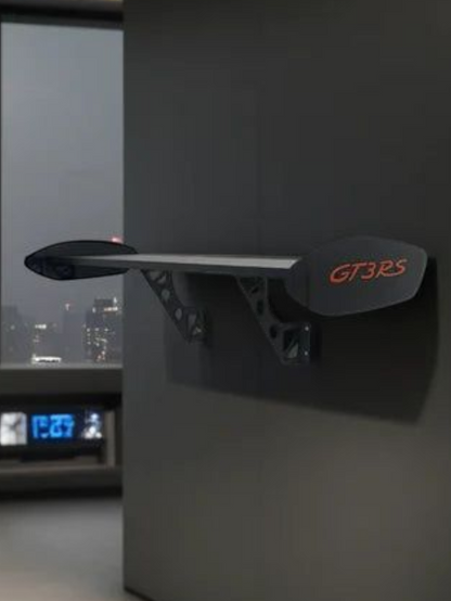 Porsche 911 GT3 RS Style Spoiler Shelf for storage