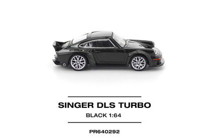 (PR640292) Pop Race SINGER DLS TURBO ROAD BLACK Diecast Model