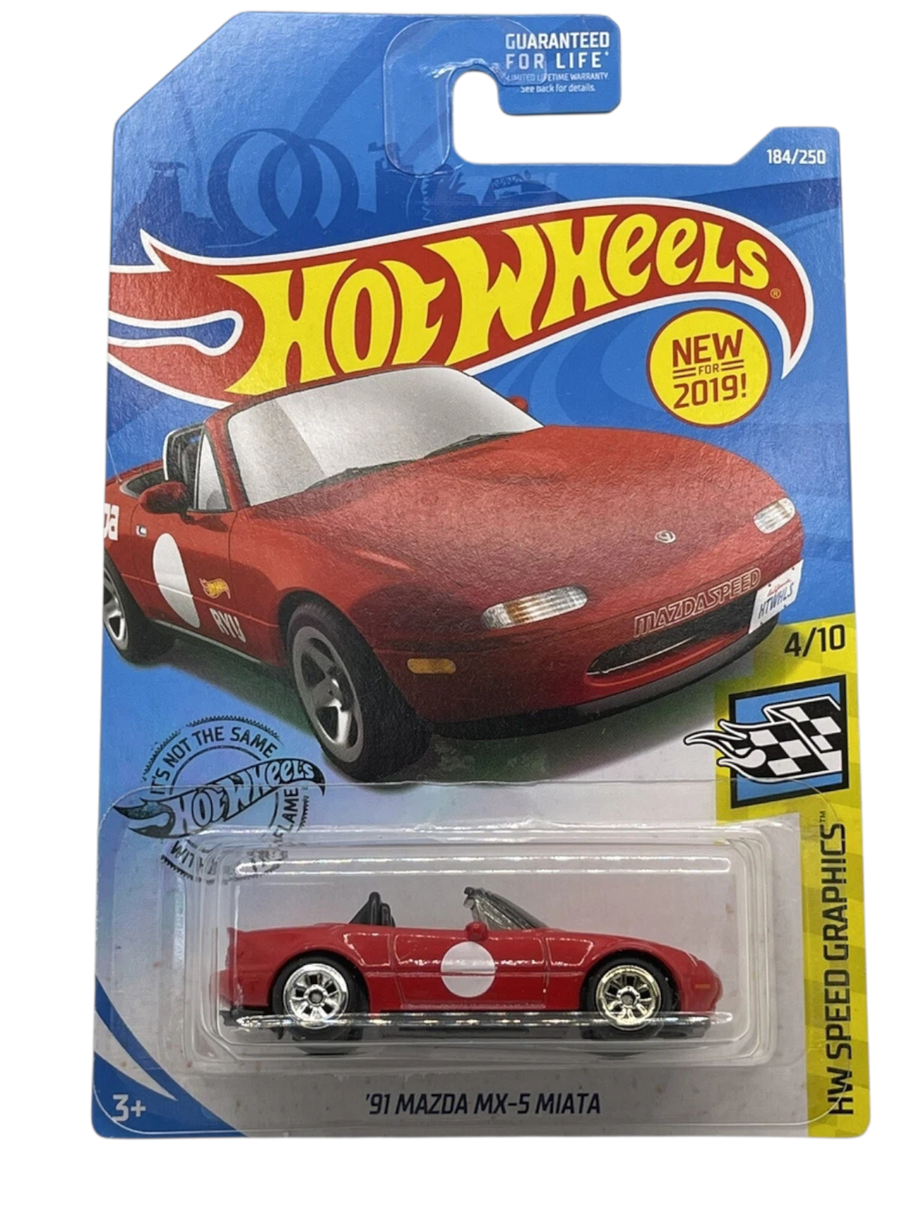 HotWheels '91 mazda mx-5 miata Imported Mainline 1:64 Scale FYD99-D7C3
