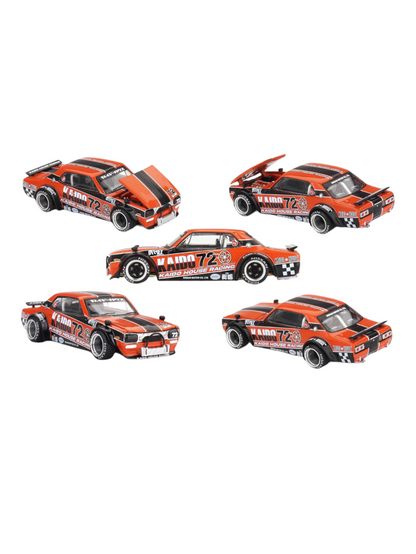 Mini GT Kaido House Nissan Skyline 2000GT-R (KPGC 10) Kaido Racing V1 Code-195 1:64 Scale