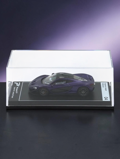 Postercars Hypercar League Collection Mclaren p1 1:64 Scale / Lantana purple (No 04)