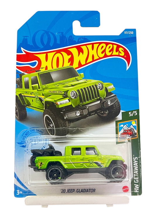 HotWheels 20 jeep gladiator Imported Mainline 1:64 Scale GTC83-M7C5