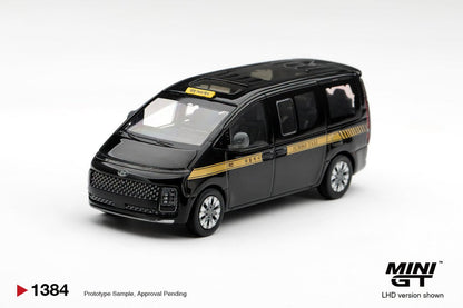 Pre-Order Mini GT No.1384 Hyundai Staria TAXI 1:64 Scale Diecast Model