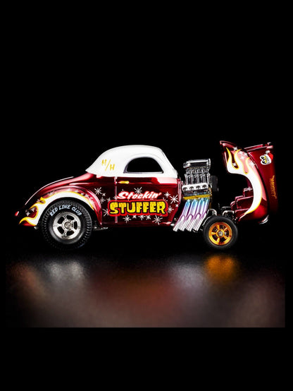 HotWheels 2022 Holiday Car 41 Willy's Gasser RLC 1:64 Scale