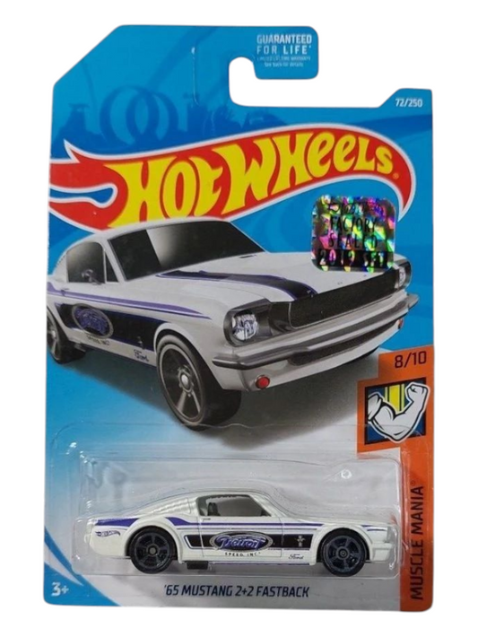 HotWheels 65 Mustang 2+2 Fastback Imported Mainline 1:64 Scale