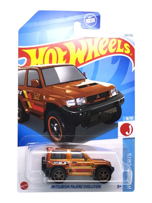 Hotwheel "Mitsubishi Pajero Evolution Imported 1:64 Scale With Protector (Super Treasure hunt)