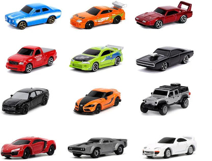 Jada Toys Fast & Furious Blind Pack Nano Cars - Mystery Blind Pack - 1pcs only - random assortment