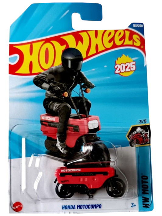 HotWheels Honda Motocompo Imported Mainline 1:64 Scale HYW43-N7C5