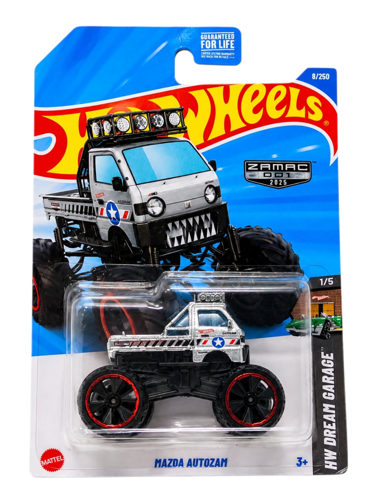 HotWheels 'Mazda Autozam' (ZAMAC Edition) Imported Mainline 1:64 Scale