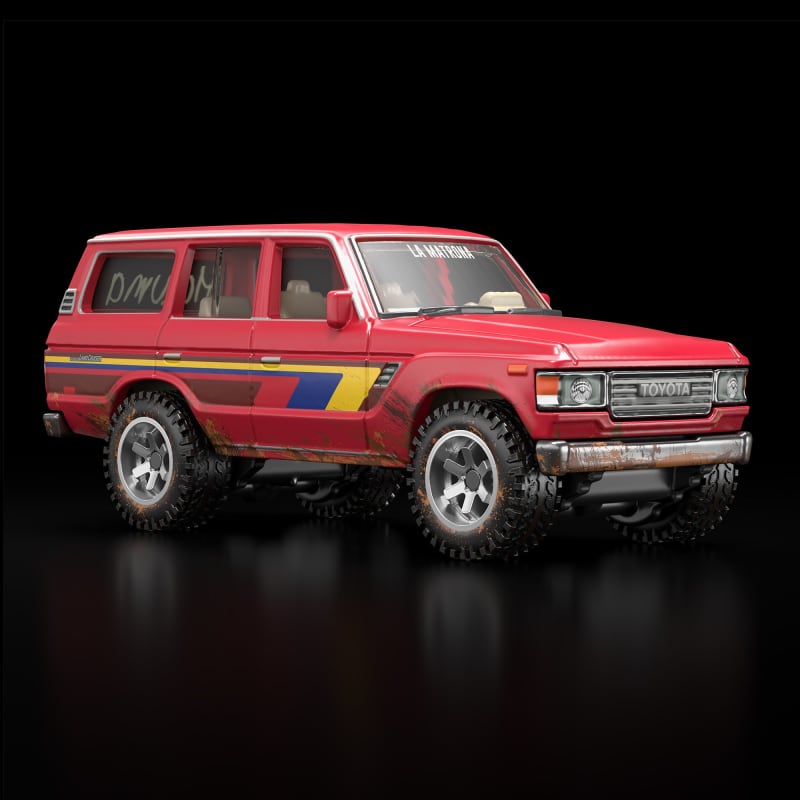 PRE-ORDER HotWheels RLC x Maluma x Toyota Land Cruiser FJ60 Diecast Matel 1:64 Scale ( Eta-April 2027 )