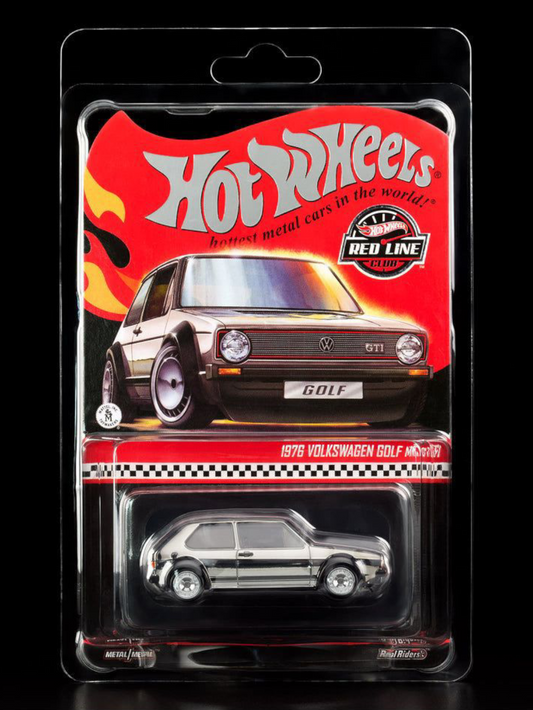 HotWheels 1976 Volkswagen Golf MK1 GTI RLC 1:64 Scale (With Protector)