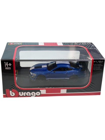 Bburago 2020 mustang Shelby GT500  1:64 Scale diecast cars metal bburago -28-59074BL