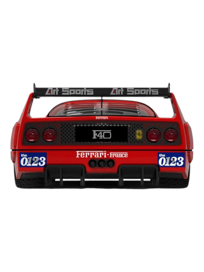 Supcar Ferrari F40 1:64 Scale (With Acrylic Case)