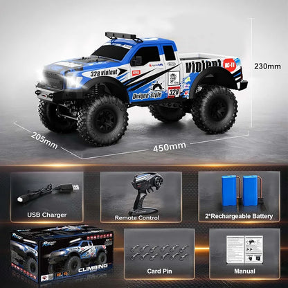 HB Toys Racing Rally Climbing Beast Off Road Remote Control Car 1:10 Scale 4WD Rally Car RTR | Code: HB-ZP1010