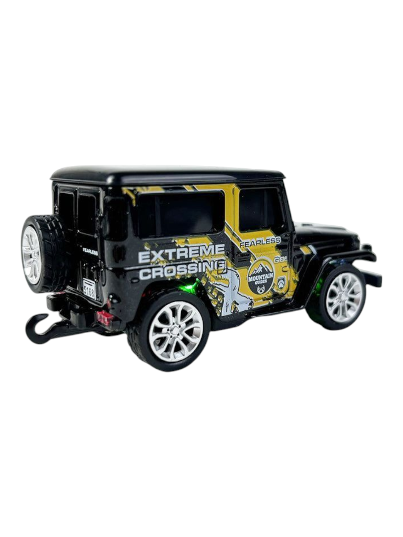 Mini Ric Car Toyota FJ Desktop R/C Speed Regulating Alloy Model Car 1:64 Scale
