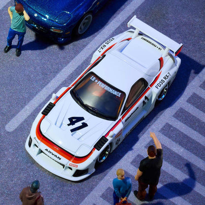 Pre order hotwheels elite 64 mazda rx-7 liberty walk imported premium rlc 1:64 Scale