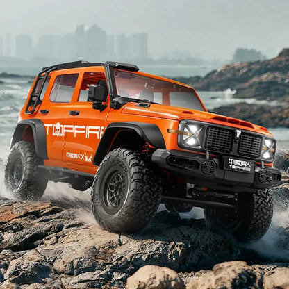 No.MN-300 RC 1:12 Scale 4WD RTR RC Rock Crawler – Off-Road Hobby Grade Truck Realistic LED Lighting System Battery: 7.4V Rechargeable Lithium Battery Remote Control Truck