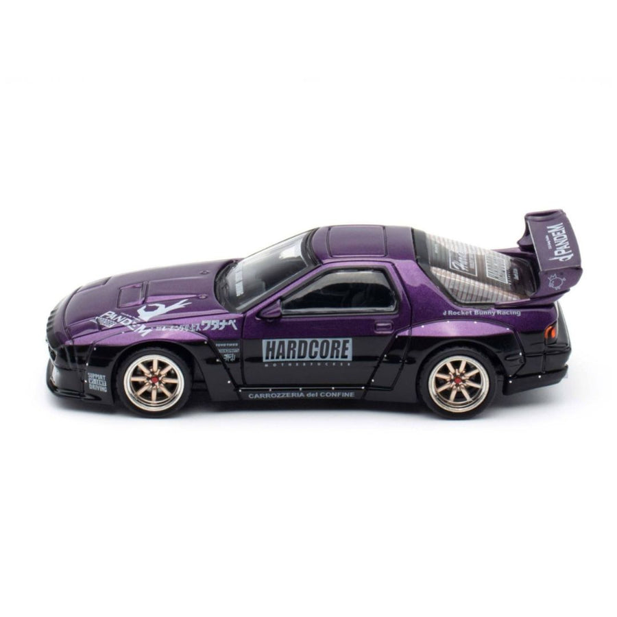 INNO64: Mazda RX7 FC3S Pandem Rocket Bunny - Purple 1:64 Scale Metal Diecast IN64-RX7FCP-PB