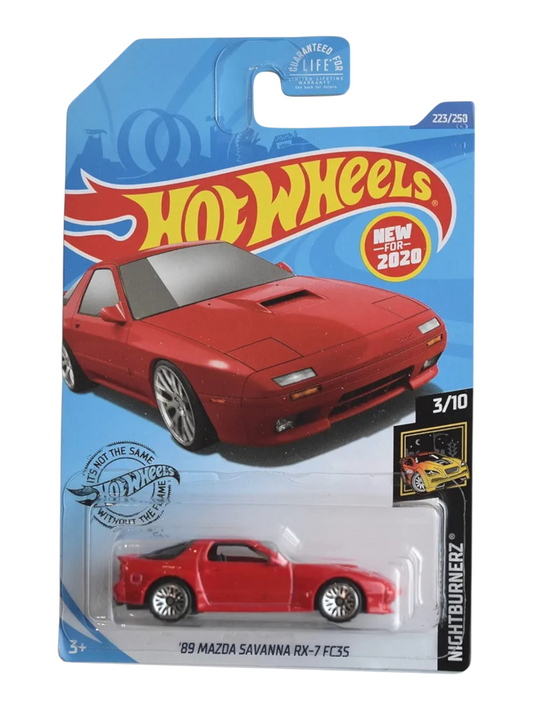 HotWheels '89 mazda shvanna rx-7 fc35 Imported Mainline 1:64 Scale GHB56-D7C6