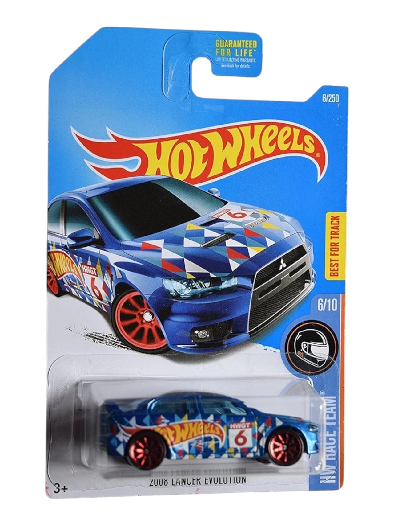 Hot Wheels 2008 Lancer evolution imported mainline 1:64 Scale
