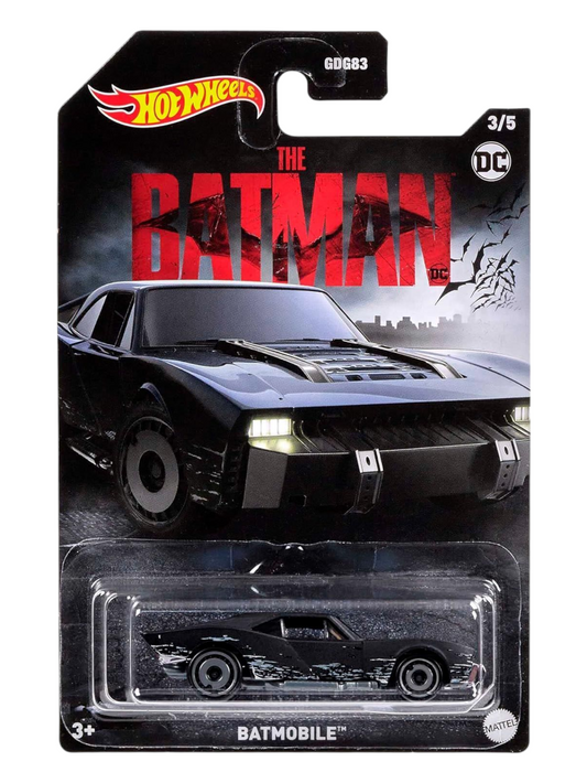 HotWheels DC The Batman Batmobile Imported Mainline Card Art 1:64 Scale
