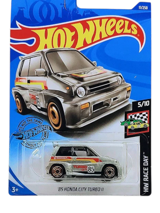 HotWheels 85 honda city turbo ll Imported Mainline 1:64 Scale GHC51-D7C5 G1