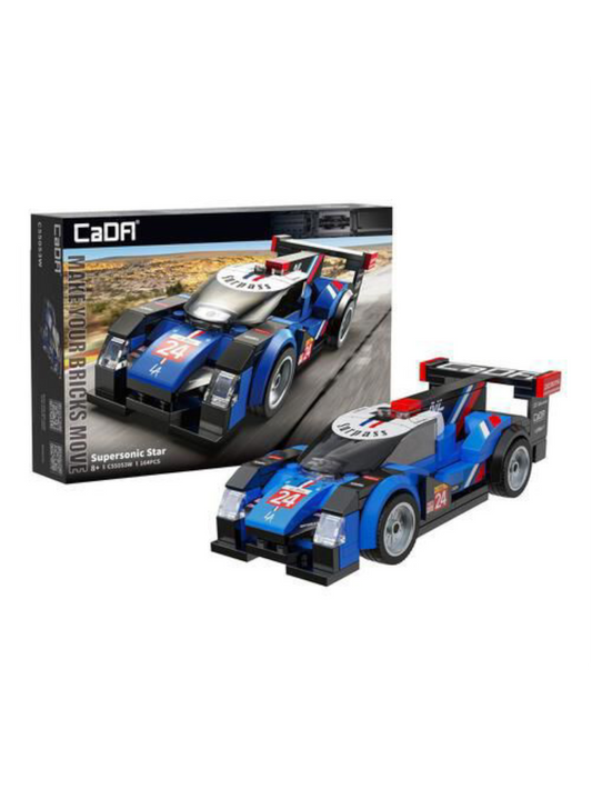 Cada Supersonic Star Car Brick Model Kit 1:32 Scale