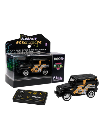 Trasped Mini (RC) Toyota remote control Speed Regulating Alloy Model Car 1:64 Scale 2.4 GHz Control System