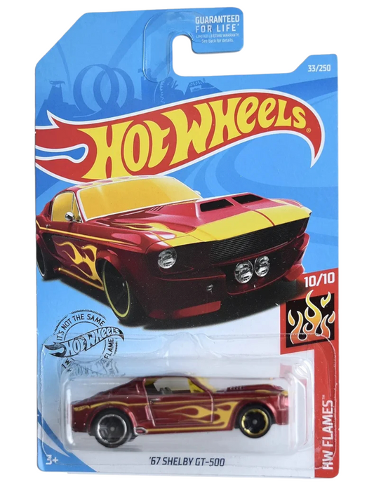 Hotwheels 67 Shelby GT-500 Imported Mainline 1:64 Scale FYF19-D7C3