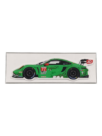 Porsche 911 GT3 R Race Car Magnet – Roxy & Rexy Collection | Multiple Variants | 13 cm Decorative Fridge Magnet