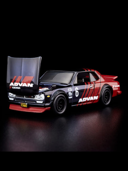 HotWheels 1972 Skyline H/T 2000GT-R RLC 1:64 Scale (With Protector)