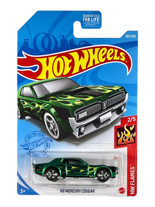 Hotwheels 68 Mercury Cougar Imported Mainline 1:64 Scale GTB17-M7C5