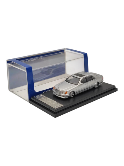 Street Weapon Mercedes-Benz W140 Premium Diecast 1:64 Scale (With Acrylic Case)