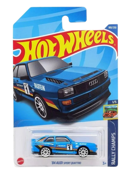 HotWheels 84 Audi Sport Quattro Imported Mainline 1:64 Scale