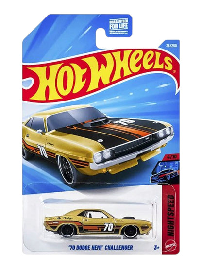 Hotwheels '70 Dodge hemi challenger imported mainline 1:64 Scale
