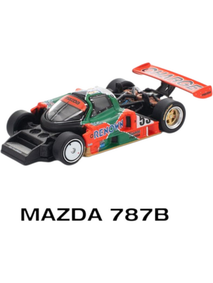 Pop Race #301: Mazda 787B 1991 Le-Mans 24h Winner 1:64 Scale