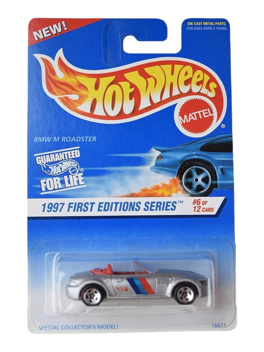 HotWheels 1997 First Editions Series BMW M Roadster Imported Mainline 1:64 Scale