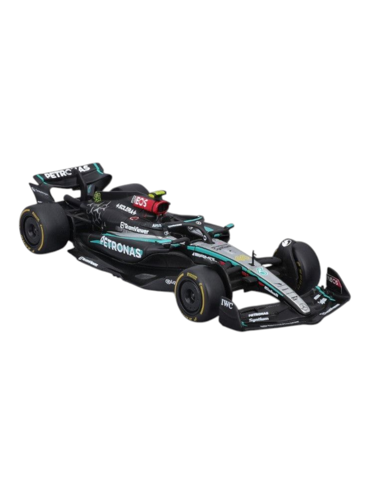 Bburago Formula 1 (F1) AMG Petronas F1W15 E Performance #44 Lewis Hamilton Diecast 1:43 Scale
