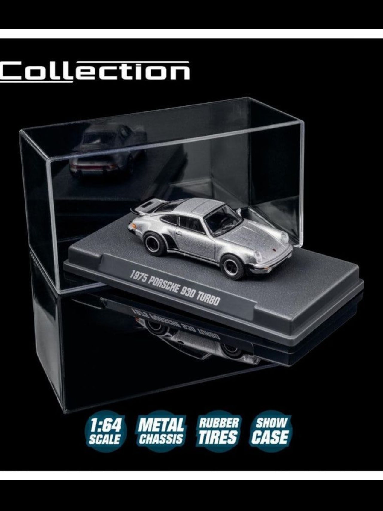 Majorette 1975 porsche 930 turbo collection 1:64 Scale