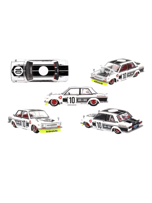 Mini GT Kaido House Datsun 510 Street Team XMM V1 1:64 Scale