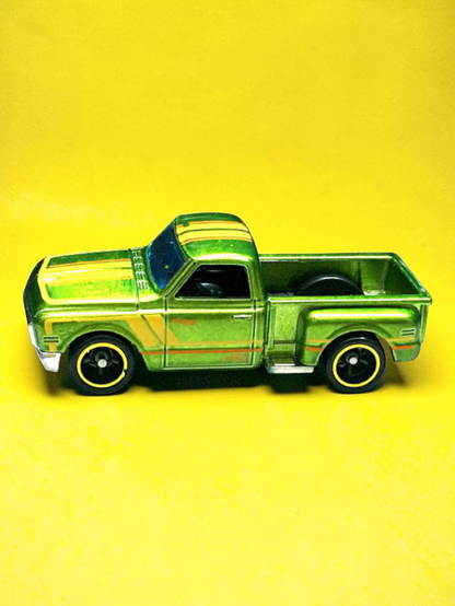 HotWheels '69 CHEVY' PICKUP Imported Mainline 1:64 Scale Super Treasure Hunt (With protector)