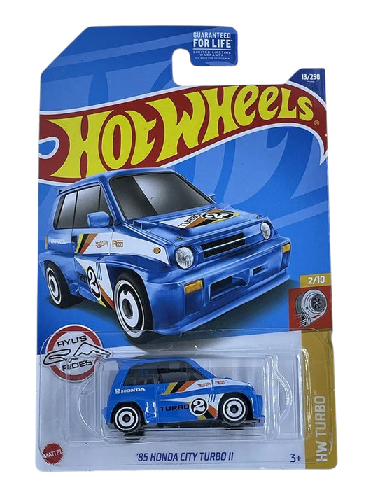 HotWheels 85 Honda City Turbo II Imported Mainline 1:64 Scale