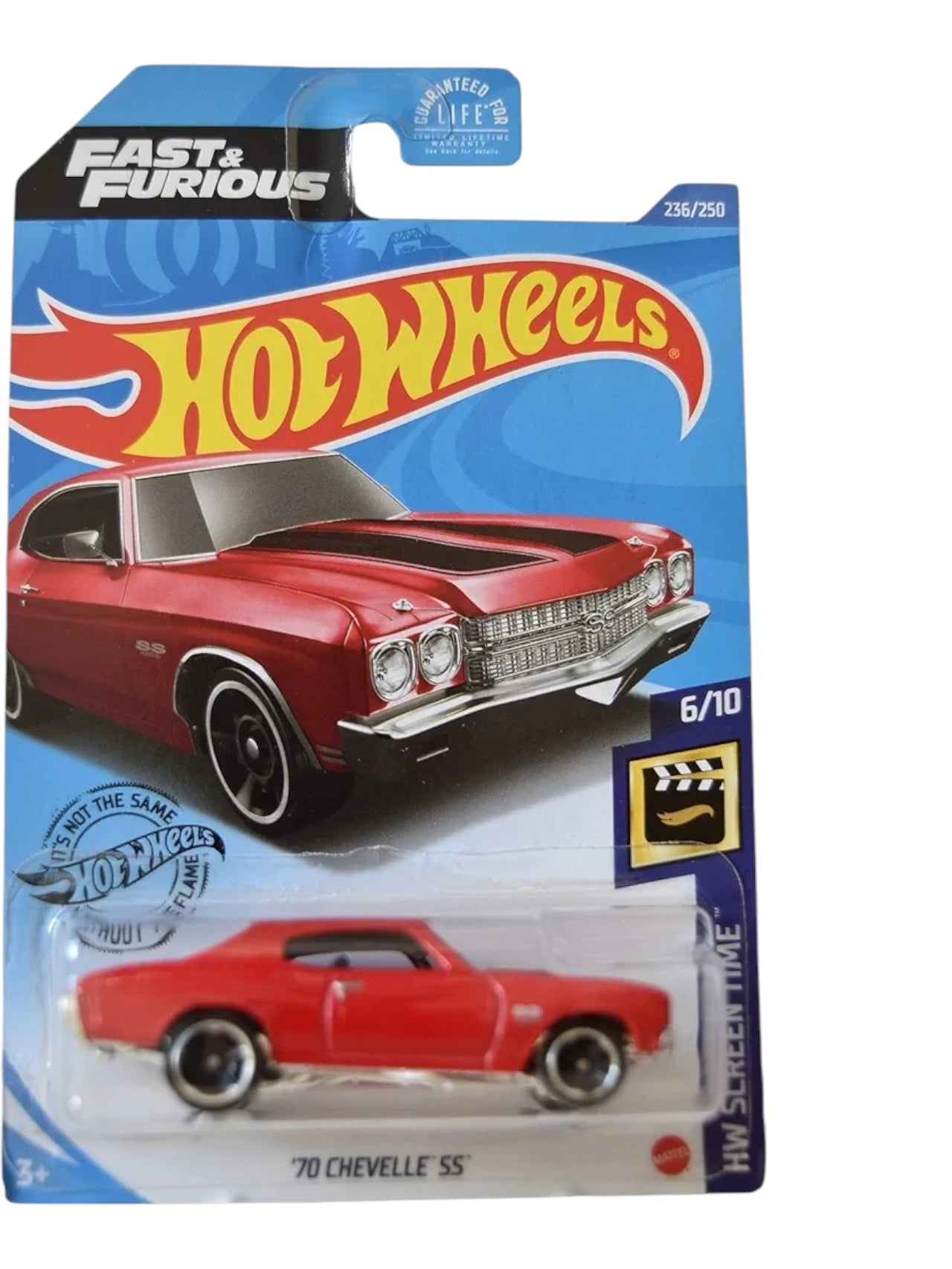 Hot Wheels '70 chevelle ss imported mainline 1:64 Scale
