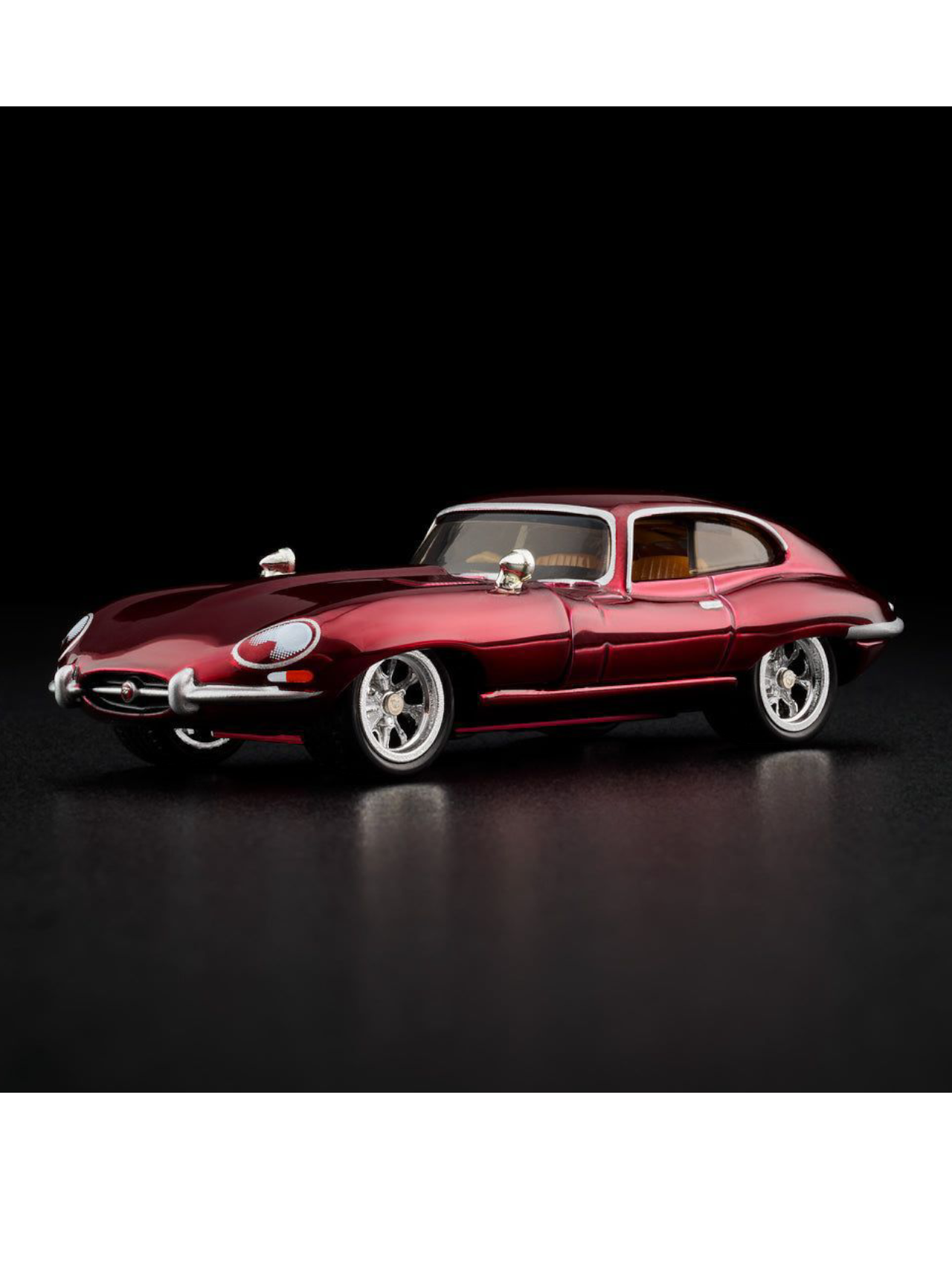 HotWheels 1964 Jaguar E-Type RLC 1:64 Scale (With Acrylic Case)