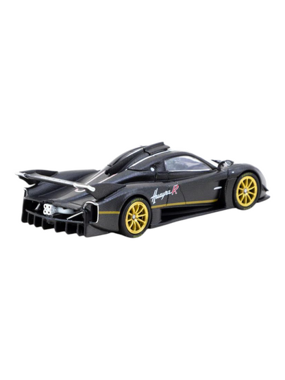 Tarmac Works Pagani Huayra R Carbon Fiber Matt Black 1:64 Scale