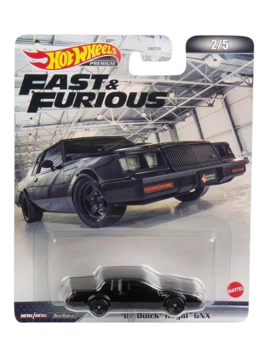 Hotwheels 87 Quick Regal GNX Imported Premium 1:64 Scale ( Blister Damage)