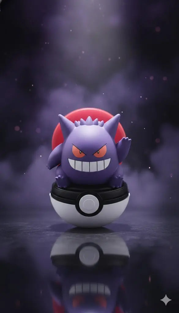 Takara Tomy Pokémon Press and Pop Pokeball Gengero