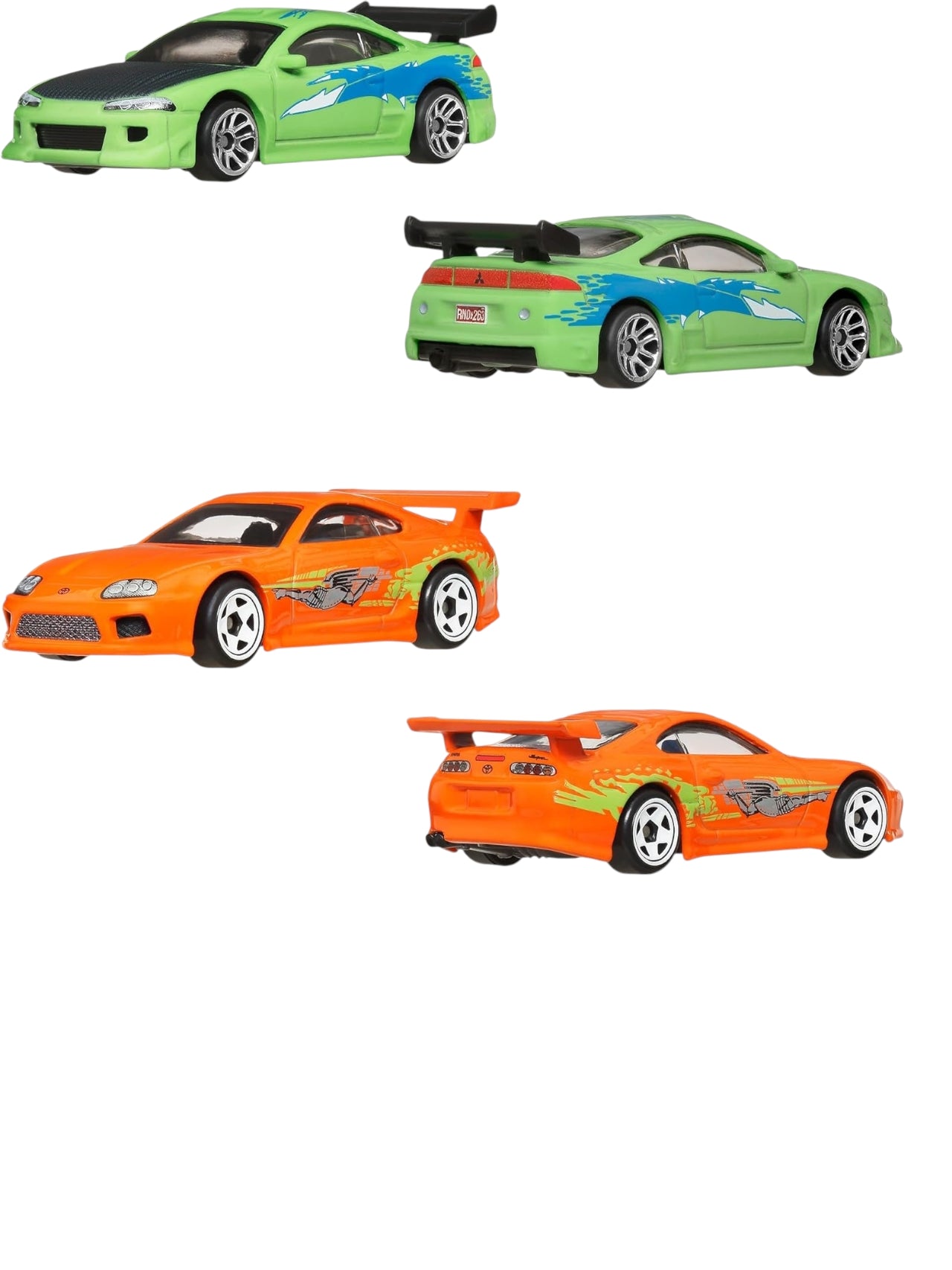 HotWheels silver series fast and furious pack of 10 imported mainline 1:64 scale